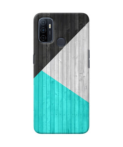 Wooden Abstract Oppo A53 2020 Back Cover