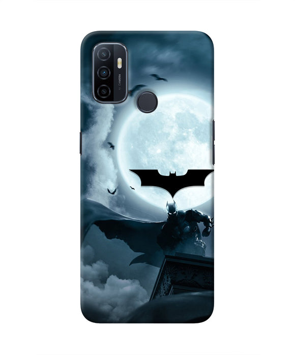 Batman Rises Oppo A53 2020 Real 4D Back Cover