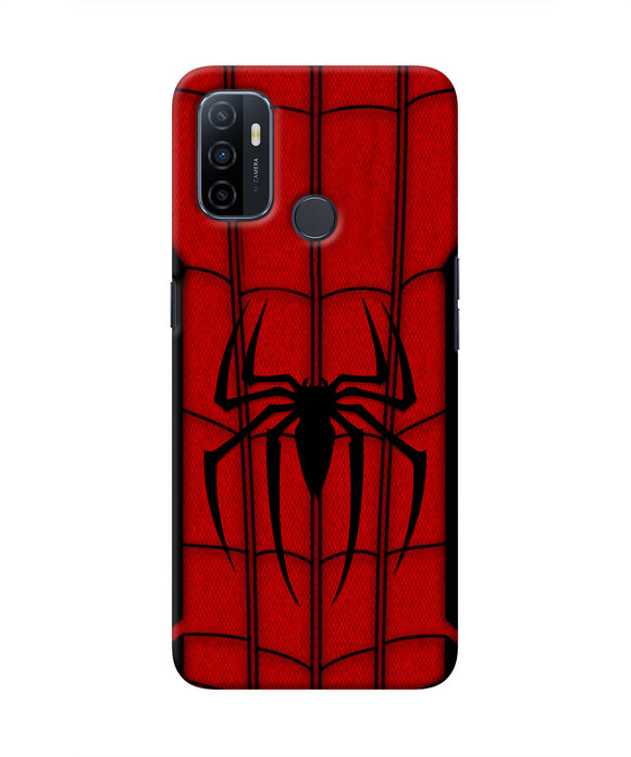 Spiderman Costume Oppo A53 2020 Real 4D Back Cover