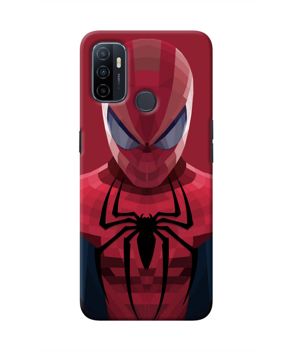 Spiderman Art Oppo A53 2020 Real 4D Back Cover