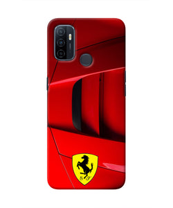 Ferrari Car Oppo A53 2020 Real 4D Back Cover