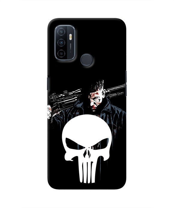 Punisher Character Oppo A53 2020 Real 4D Back Cover