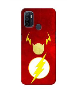 Flash Character Oppo A53 2020 Real 4D Back Cover