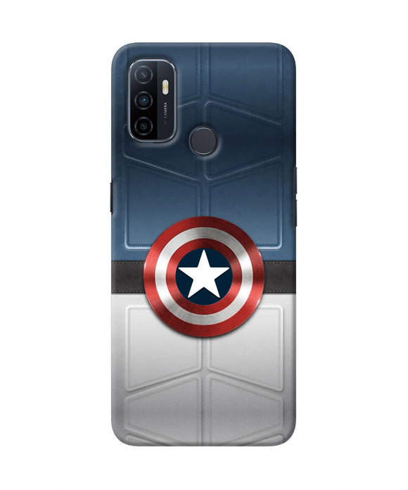Captain America Suit Oppo A53 2020 Real 4D Back Cover