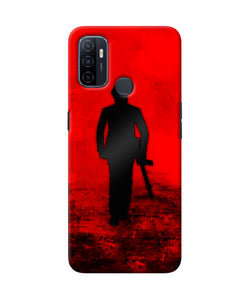 Rocky Bhai with Gun Oppo A53 2020 Real 4D Back Cover