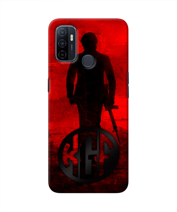 Rocky Bhai K G F Chapter 2 Logo Oppo A53 2020 Real 4D Back Cover
