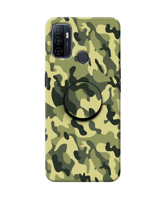 Camouflage Oppo A53 2020 Pop Case