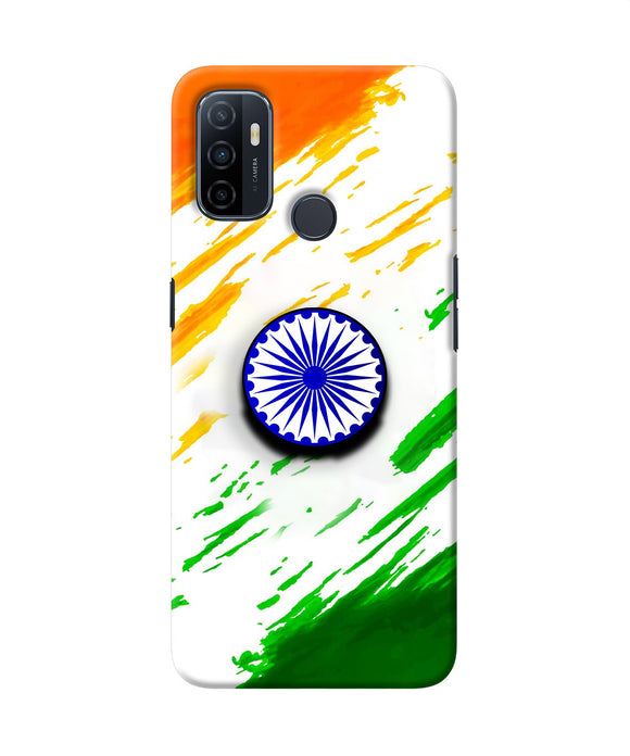 Indian Flag Ashoka Chakra Oppo A53 2020 Pop Case