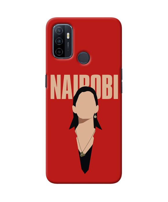 Nairobi Paint Money Heist Oppo A53 2020 Back Cover