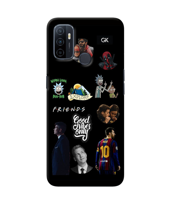 Positive Characters Oppo A53 2020 Back Cover
