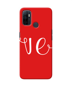 Love Two Oppo A53 2020 Back Cover