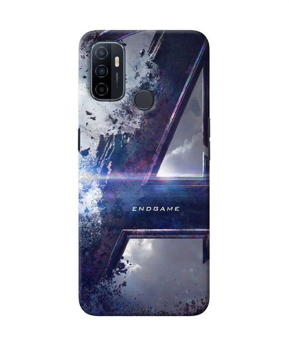 Avengers End Game Poster Oppo A53 2020 Back Cover