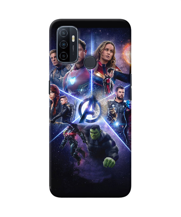 Avengers Super Hero Poster Oppo A53 2020 Back Cover