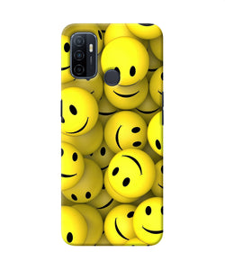 Smiley Balls Oppo A53 2020 Back Cover