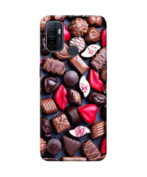 Valentine Special Chocolates Oppo A53 2020 Back Cover