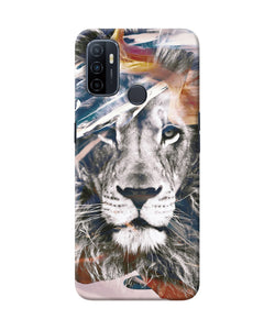 Lion Poster Oppo A53 2020 Back Cover