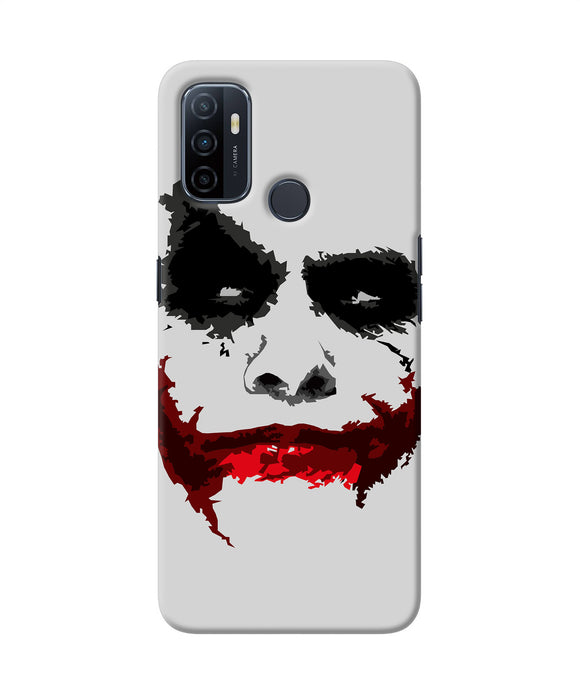 Joker Dark Knight Red Smile Oppo A53 2020 Back Cover