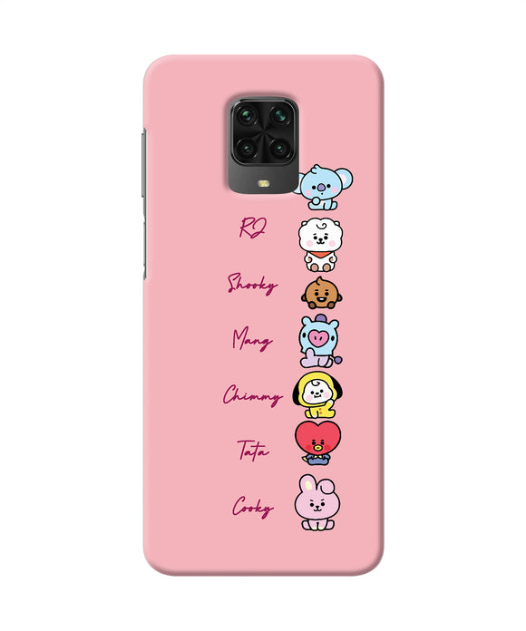 BTS names Poco M2 Pro Back Cover
