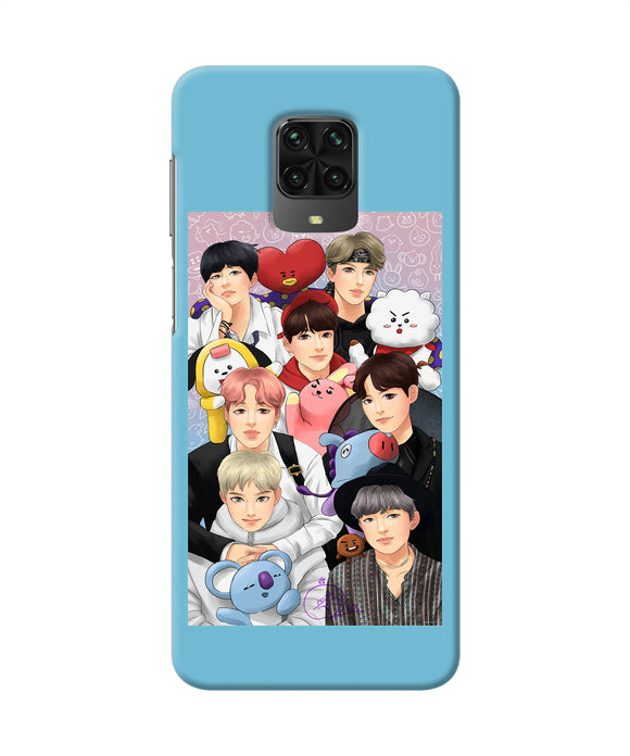 BTS with animals Poco M2 Pro Back Cover