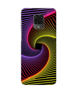 Colorful Strings Poco M2 Pro Back Cover