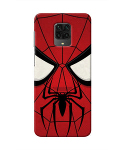 Spiderman Face Poco M2 Pro Real 4D Back Cover