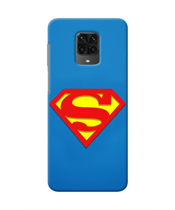 Superman Blue Poco M2 Pro Real 4D Back Cover
