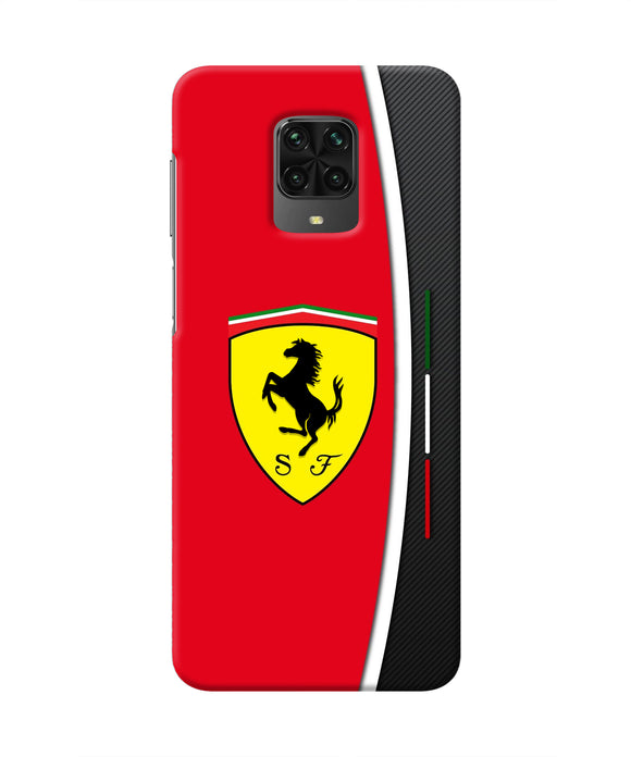 Ferrari Abstract Red Poco M2 Pro Real 4D Back Cover