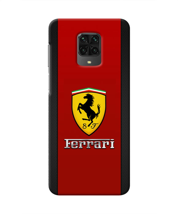 Ferrari Abstract Maroon Poco M2 Pro Real 4D Back Cover