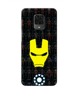 Iron Man Suit Poco M2 Pro Real 4D Back Cover
