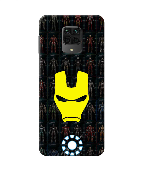 Iron Man Suit Poco M2 Pro Real 4D Back Cover