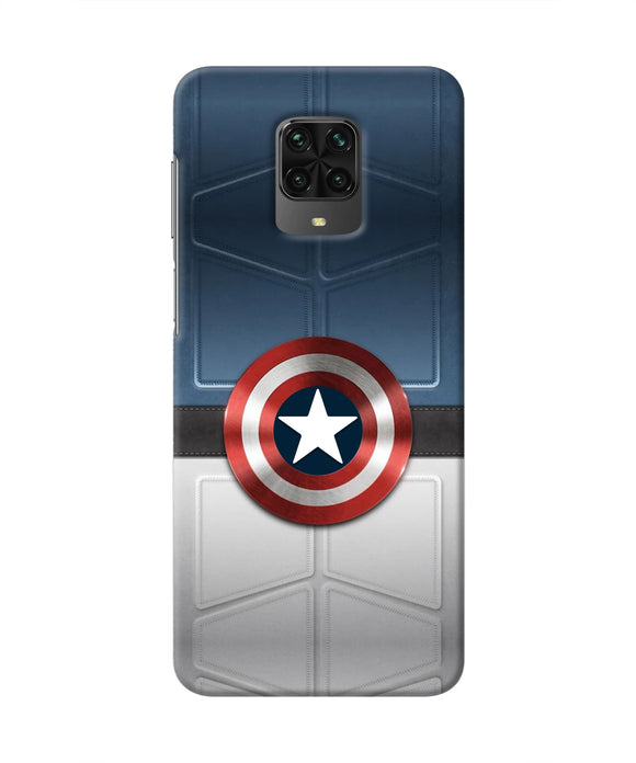 Captain America Suit Poco M2 Pro Real 4D Back Cover