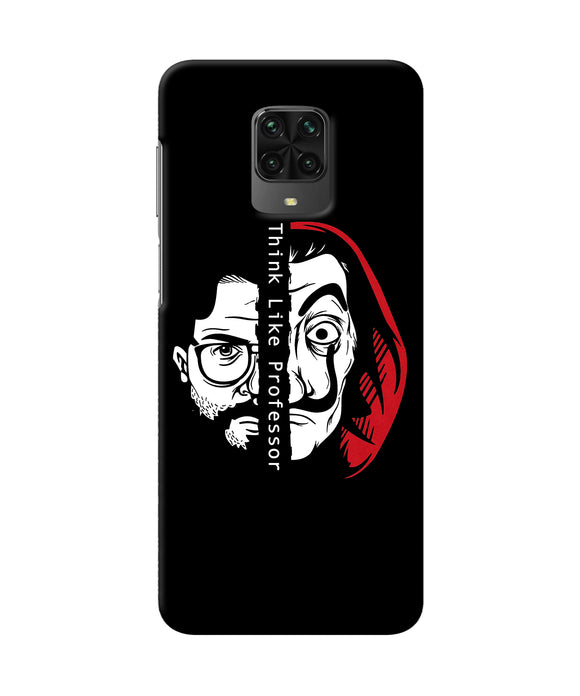Money Heist Think Like Professor Poco M2 Pro Back Cover