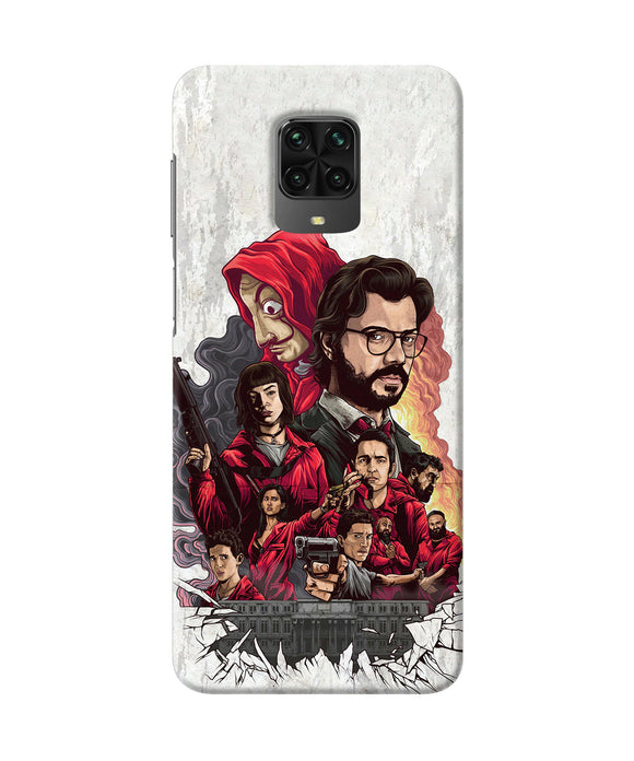 Money Heist Poster Poco M2 Pro Back Cover