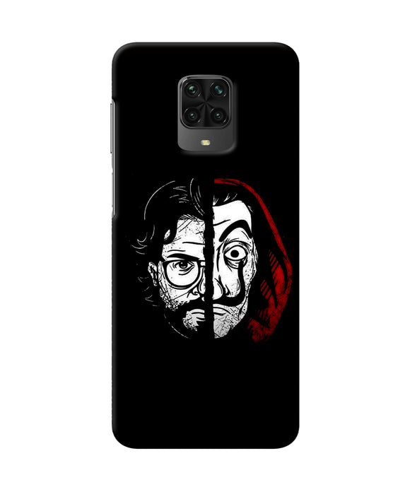 Money Heist Professor Mask Sketch Poco M2 Pro Back Cover
