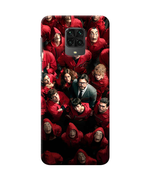 Money Heist Professor with Hostages Poco M2 Pro Back Cover