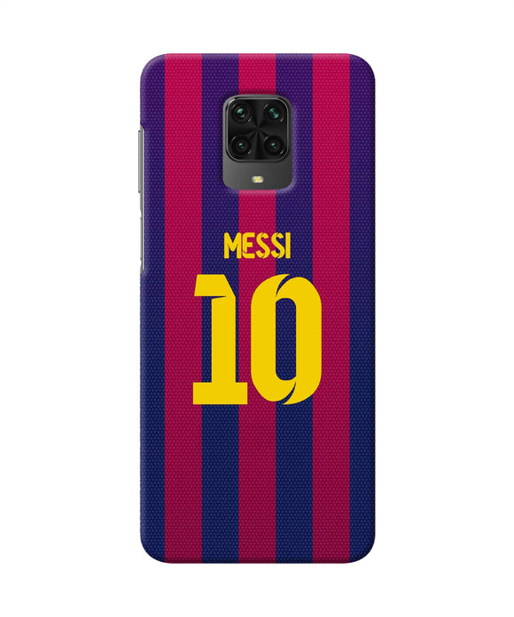 Messi 10 Tshirt Poco M2 Pro Back Cover