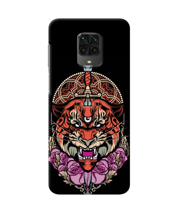 Abstract Tiger Poco M2 Pro Back Cover