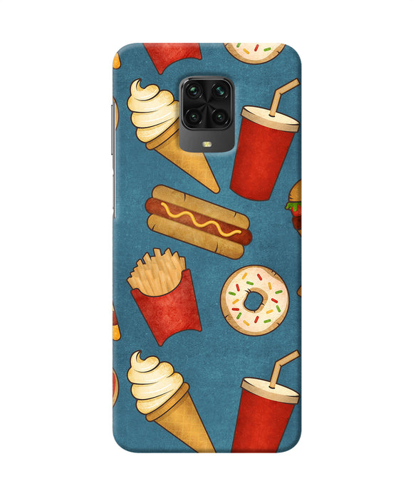 Abstract Food Print Poco M2 Pro Back Cover