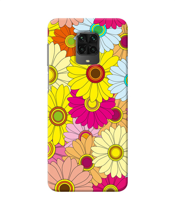 Abstract Colorful Flowers Poco M2 Pro Back Cover