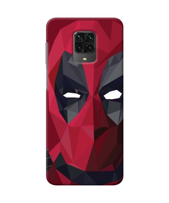 Abstract Deadpool Mask Poco M2 Pro Back Cover
