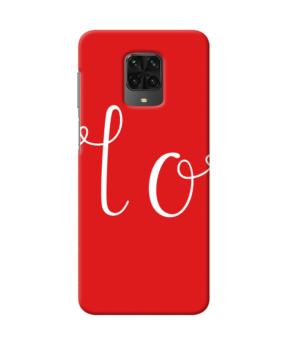 Love One Poco M2 Pro Back Cover