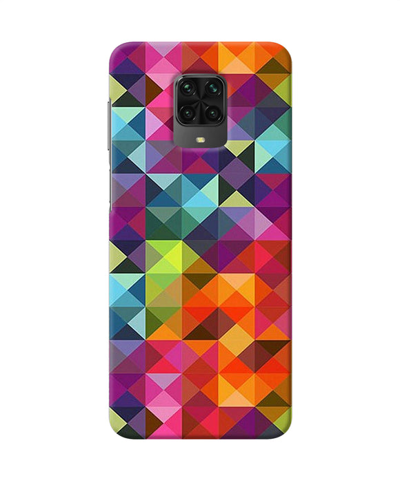 Abstract Triangle Pattern Poco M2 Pro Back Cover