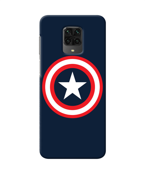 Captain America Logo Poco M2 Pro Back Cover