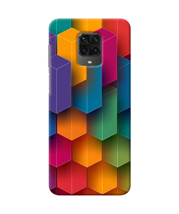 Abstract Rectangle Print Poco M2 Pro Back Cover