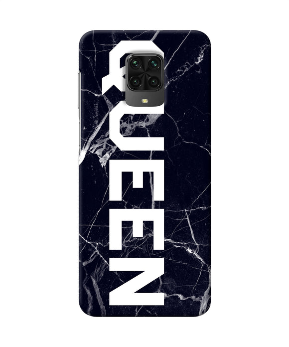 Queen Marble Text Poco M2 Pro Back Cover