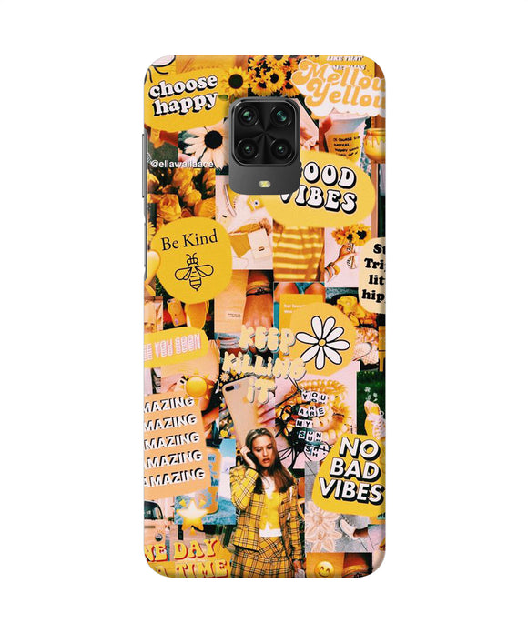 Good Vibes Poster Poco M2 Pro Back Cover