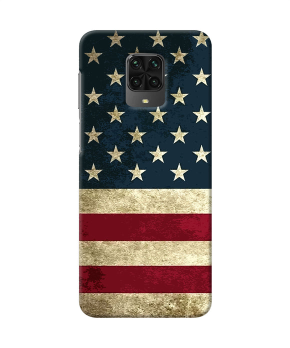 Vintage Us Flag Poco M2 Pro Back Cover