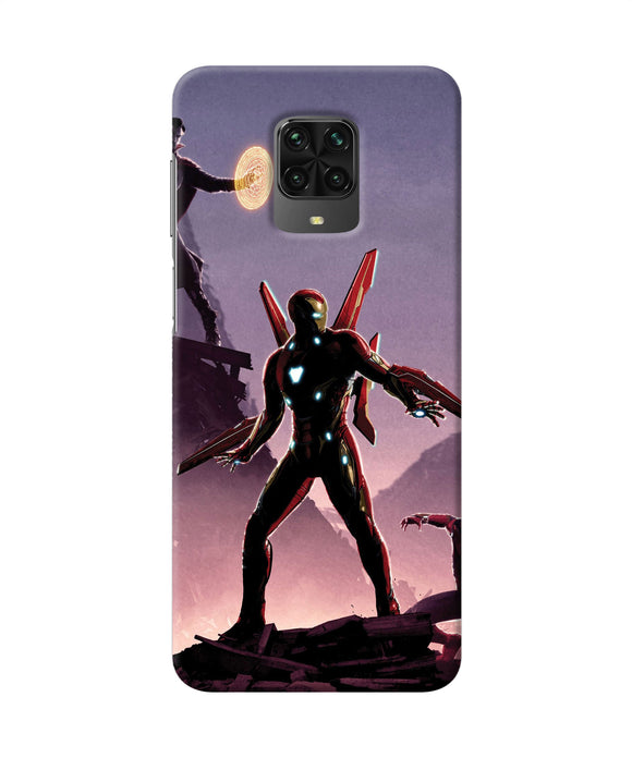 Ironman On Planet Poco M2 Pro Back Cover