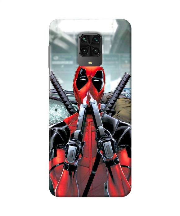Deadpool With Gun Poco M2 Pro Back Cover