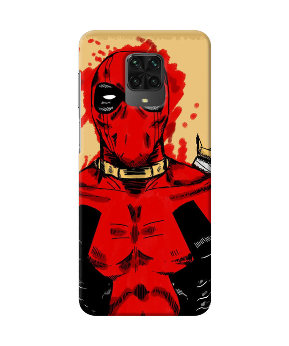 Blooded Deadpool Poco M2 Pro Back Cover
